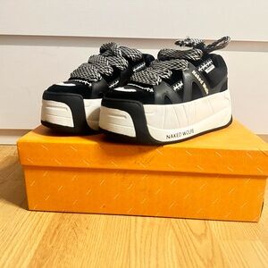 Naked Wolfe Slider Chunky Sneakers